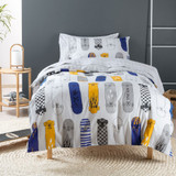 City Skater Duvet Cover Set by Squiggles