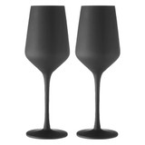 Black - Wine Glass