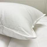 Commercial Piped Edge Microfibre Pillow 500gm