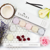 Botanical Collection Shower Bombs (Box of 5) by Essentially Tamara