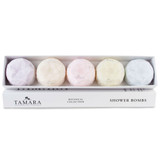 Botanical Collection Shower Bombs (Box of 5) by Essentially Tamara