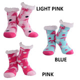 Ladies Flamingo Socks by Nuzzles