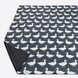 Waddling Ducks Picnic Blanket by Anorak