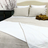 Brayden Natural Duvet Cover by Linens & More