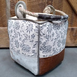 Square Hide Canvas Door Stop by Backyard