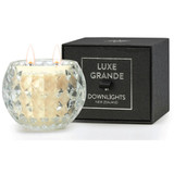 Bamboo and White Lily Luxe Grande Candle by Downlights