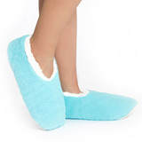 Women's Brights Aqua Slippers by SnuggUps