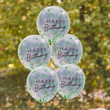 Mix It Up Balloon Bundle Happy Birthday Confetti Filled