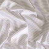 Juliet Love Sky Cloud French Stripe Bamboo Sheet Separates by Bamboo Haus