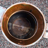 Iron Milk Can by Backyard