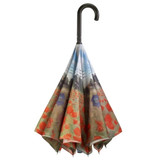 Monet Poppyfield Reverse Cover Umbrella by Galleria