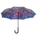 Monet Roses Reverse Cover Umbrella by Galleria