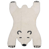 Polar Bear Woollen Child Rug by Le Forge