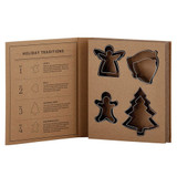 Holiday Cookie Cutter - Cardboard Book Set by Santa Barbara Design Studio