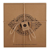 Wood Cheese Board - Cardboard Book Set by Santa Barbara Design Studio