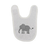 Cotton Elephant 3D Bib by Le Forge