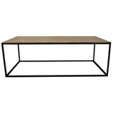 Mambo Coffee Table Brass by Le Forge
