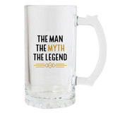 Sip Celebration The Man Beer Glass by Splosh