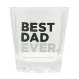 Best Dad Whisky Glass by Splosh