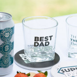 Best Dad Whisky Glass by Splosh