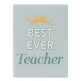 Best Teacher Ceramic Magnet by Splosh