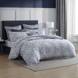 Mayfair Navy Duvet Cover Set by Private Collection