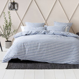 Charlie Denim Duvet Cover Set by Nu Edition