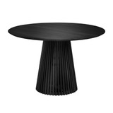 Brie Dining Table by Le Forge - Black