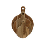 Round Platter with Handle by Le Forge - Small