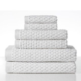 Henley Towel Bundle by Baksana - Optic White