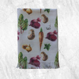 Mixed Vegetables Kitchen Towel by Baksana