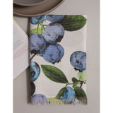 Blueberries Kitchen Towel by Baksana