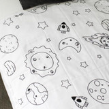 Space Galaxy Brolly Sheets by Brolly Sheets