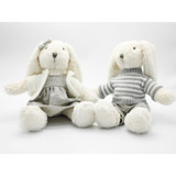 Augustine Dressed Rabbit Soft Toy by Little Dreams