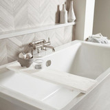 Wood Bath Board by Santa Barbara Design Studio - White