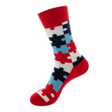 Puzzled Socks by outta SOCKS