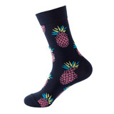 Pineapples Navy Socks by outta SOCKS