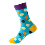 Polka Dot Aqua Socks by outta SOCKS