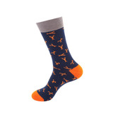 Orange Lobster Socks by outta SOCKS