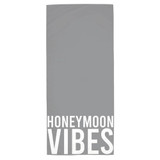 Honeymoon Vibes Quick Dry Oversized Beach Towel by Santa Barbara Design Studio