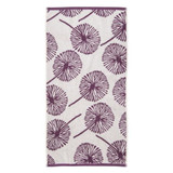 Purple Pompom Towels by Tranquillo - Guest Towel