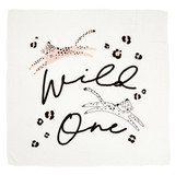 Wild One Swaddle Blanket by Stephan Baby
