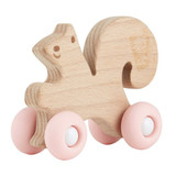 Squirrel Silicone Wood Toy by Stephan Baby