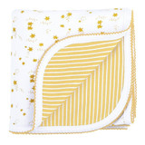 Gold Star Reversible Blanket by Stephan Baby