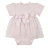 Blush Dot Dress (6-12 months) by Stephan Baby