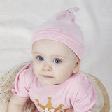 Pink Little Blessing Newborn Cap by Stephan Baby