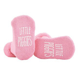 Little Piggies Pink Socks (3-12 months) by Stephan Baby