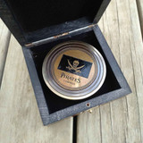 Brass Compass In Timber Box - Pirate by Backyard