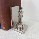 King & Knight - Aluminium Chess Bookends by Backyard