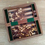 Timber Games Set - Chess, Checkers & B/Gammon by Backyard